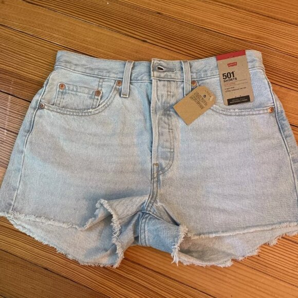 Levi's Pants - ❌SOLD❌ Levi’s High Rise 501 Shorts, Sz 28, NWT